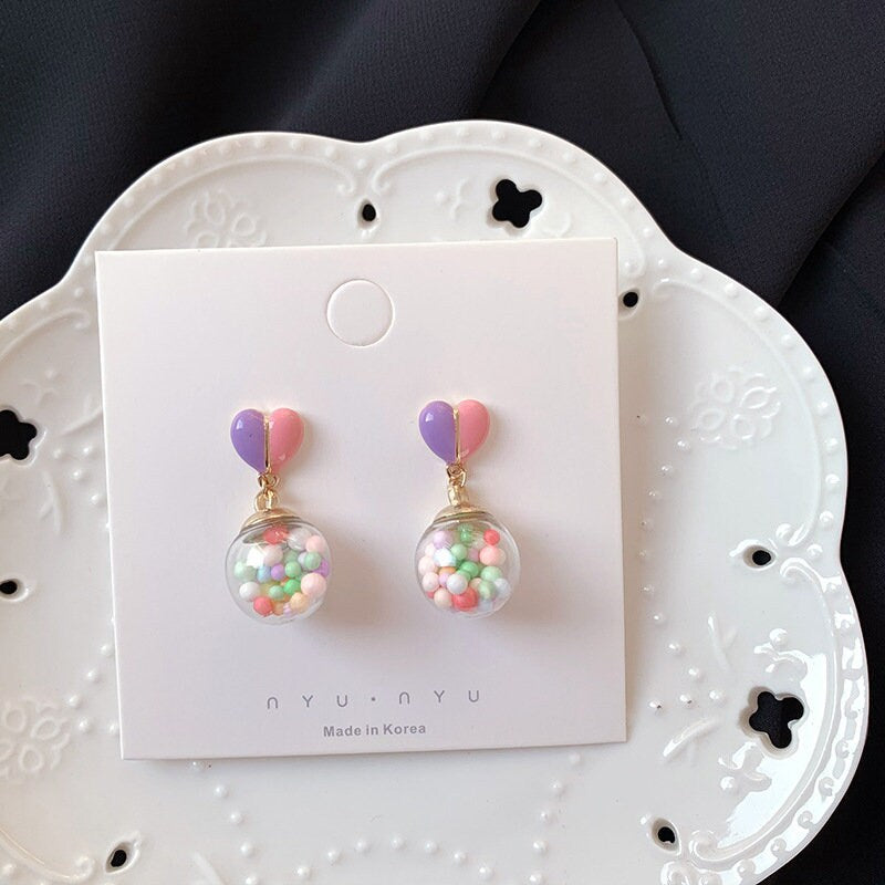 Ballon Bubble Pastel Dangle Earrings