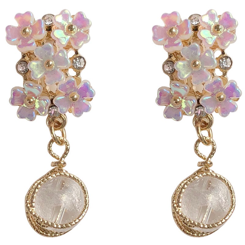 Flower Blossom Fantasy Earrings