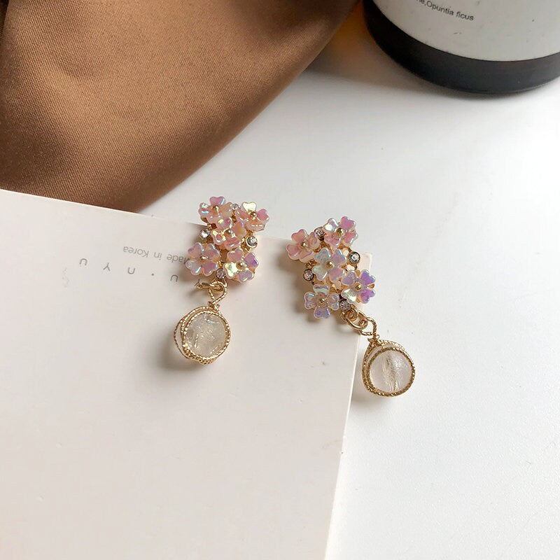 Flower Blossom Fantasy Earrings